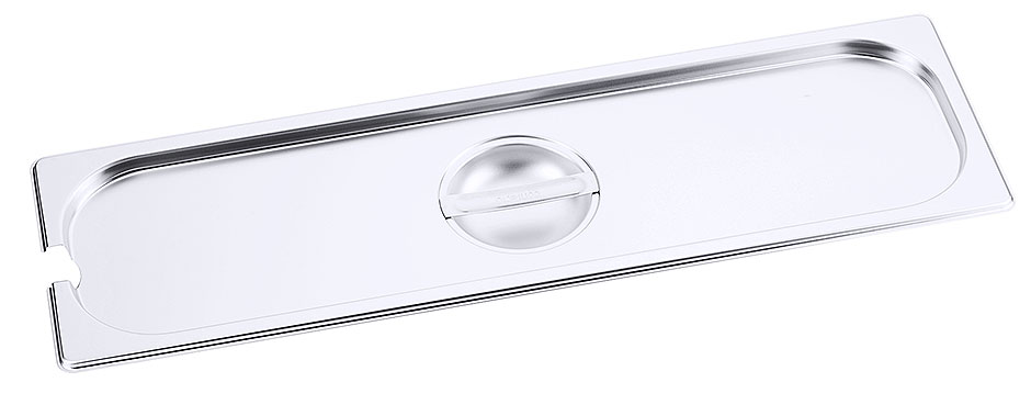 Deckel GN 2/4 für 7011-7023 - mit Löffelausschnitt Deckel GN 2/4 für 7011-7023 - mit Löffelausschnitt