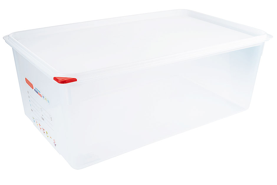 Lebensmittelbehälter GN 1/1 - Tiefe 20 cm - Volumen 28,0 Liter Lebensmittelbehälter GN 1/1 - Tiefe 20 cm - Volumen 28,0 Liter