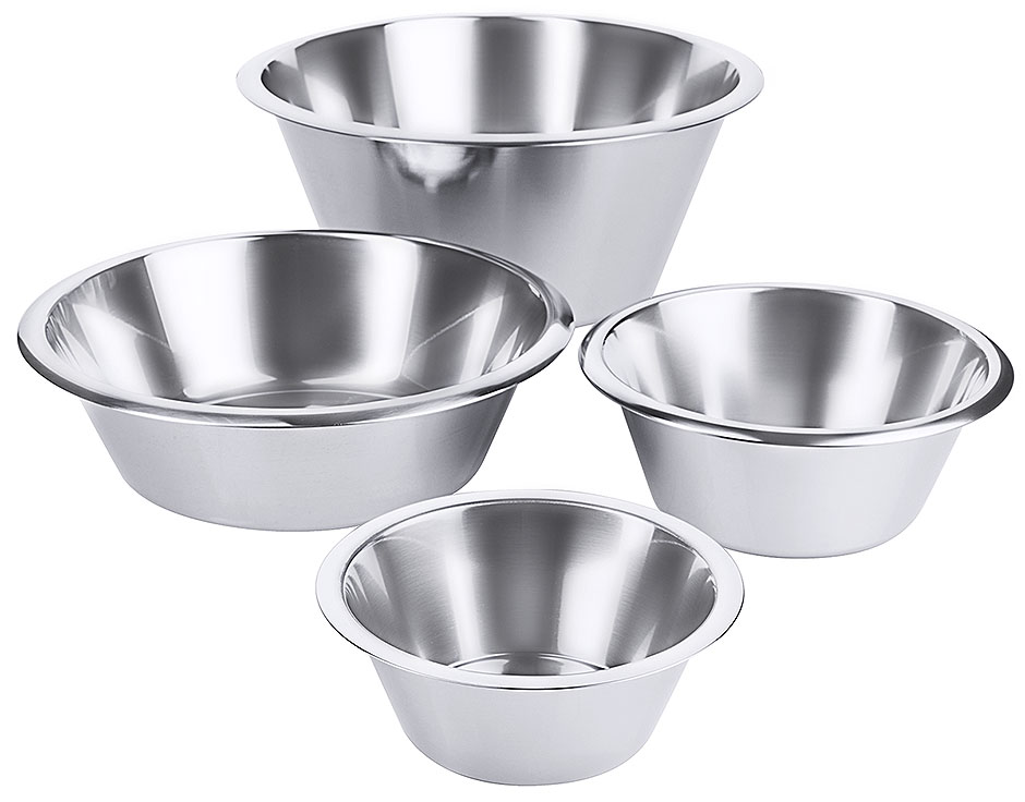 Schüssel flach Ø innen 28,5 cm - Ø Boden 19,5 cm - Inhalt 6,00 Liter