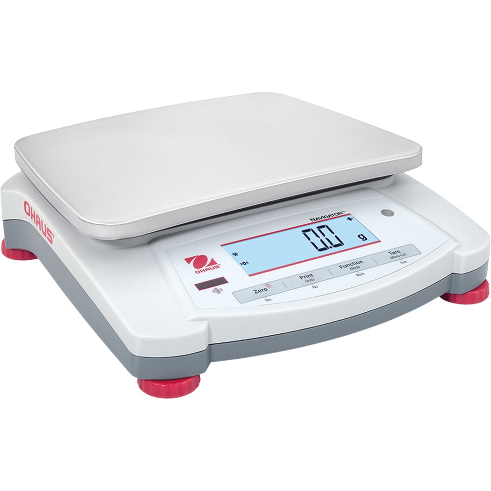 Mehrzweckwaage Ohaus Navigator, Wägebereich bis 6,4 kg, Teilung 2,0 g