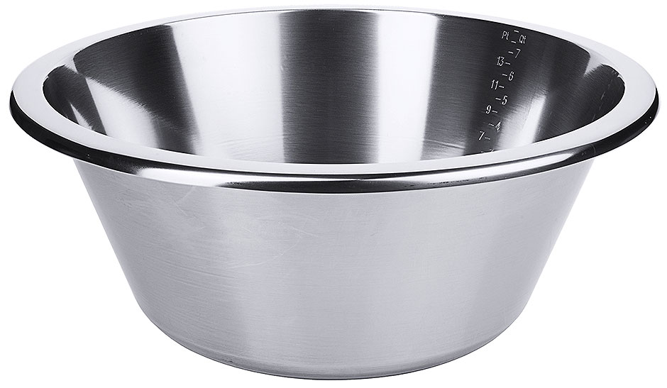 Küchenschüssel graduiert Ø innen 34 cm, Inhalt 8,0 Liter Küchenschüssel graduiert Ø innen 34 cm, Inhalt 8,0 Liter