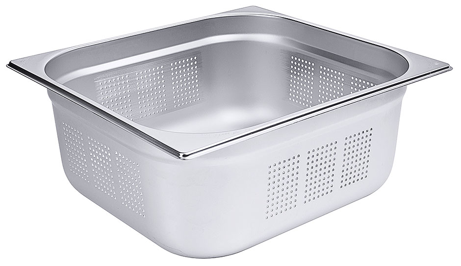 GN Behälter perforiert GN 2/3 - 150 mm tief - Volumen 13,0 Liter GN Behälter perforiert GN 2/3 - 150 mm tief - Volumen 13,0 Liter