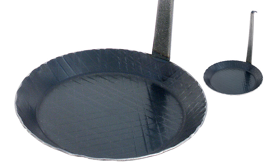 Brat- & Servierpfanne Ø 20 cm - Höhe 2,8 cm - Stiel hochstehend