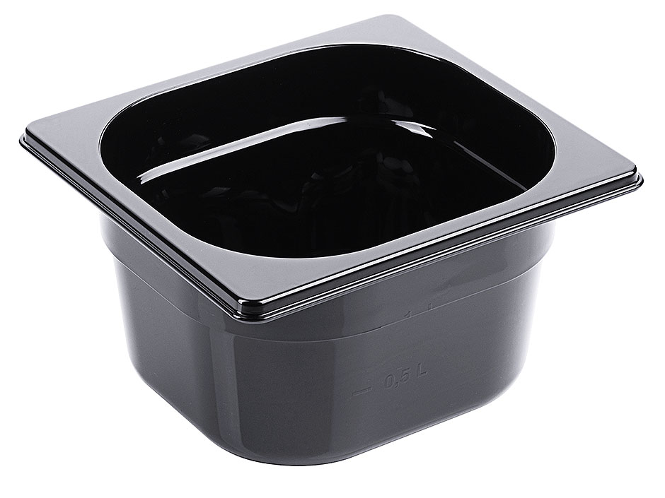 GN-Behälter 1/6, 100 mm tief, aus Polycarbonat GN-Behälter 1/6, 100 mm tief, aus Polycarbonat