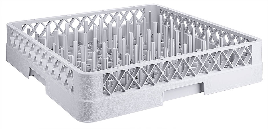 Geschirrspülkorb für Teller - Farbe grau Geschirrspülkorb für Teller - Farbe grau