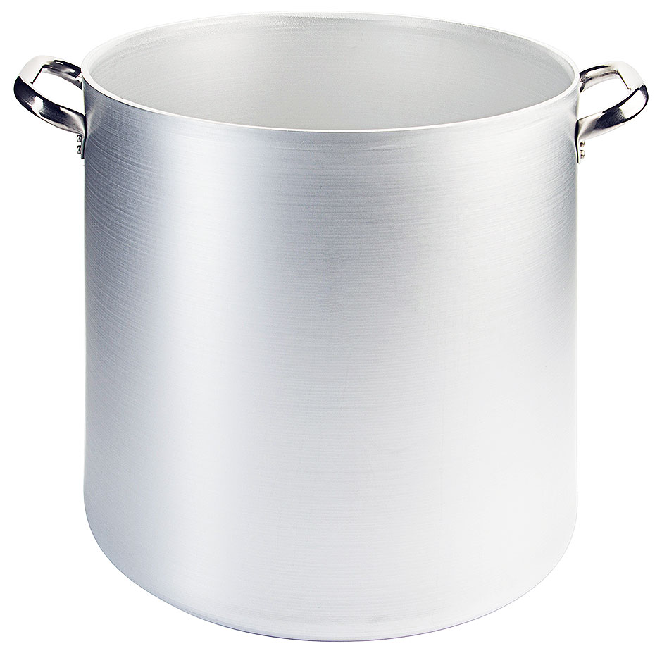 Bouillonkessel Aluminium - Ø 40,0 cm - Höhe 38,0 cm - Volumen 45,0 Liter Bouillonkessel Aluminium - Ø 40,0 cm - Höhe 38,0 cm - Volumen 45,0 Liter