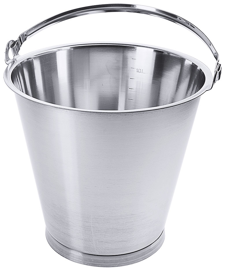 Eimer mit Bodenreifen Ø 31,0 cm mit 12 Liter Inhalt, Höhe 29,0 cm Eimer mit Bodenreifen Ø 31,0 cm mit 12 Liter Inhalt, Höhe 29,0 cm