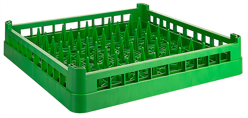 Geschirrspülkorb für Teller - Farbe grün Geschirrspülkorb für Teller - Farbe grün